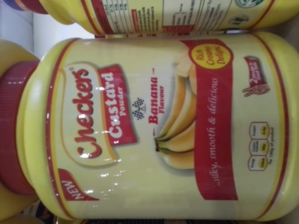 Checkers banana flavour jar 1kg