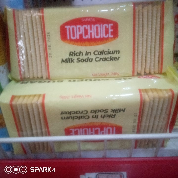 TOP CHOICE SODA CRACKERS