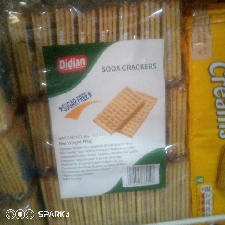 DIDIAN SODA CRACKERS