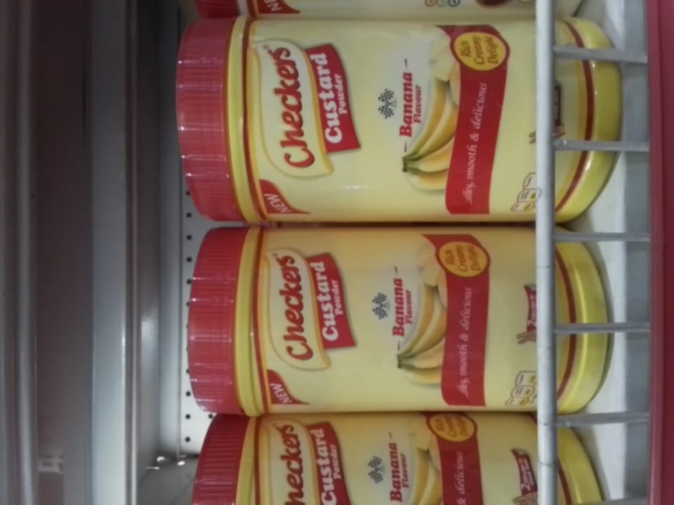 Checkers Custard Jar Tin 400g