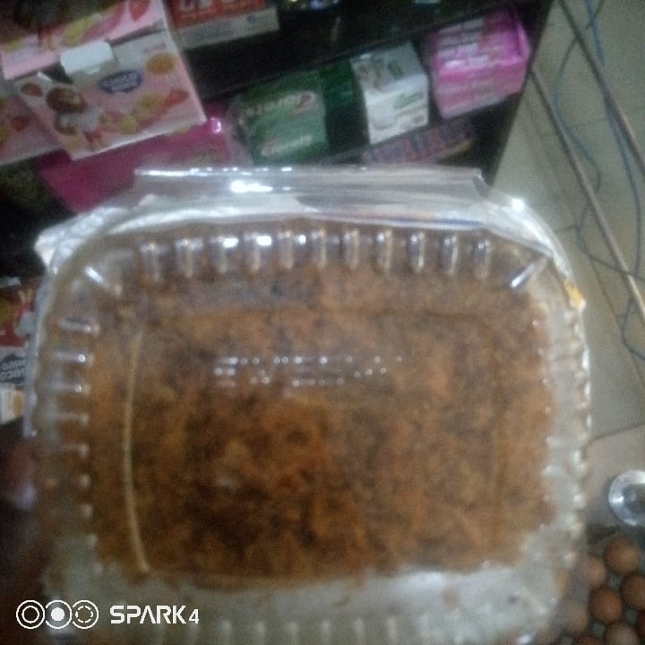 fried shredded guinea fowl