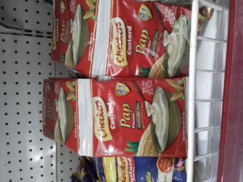 Checkers Custard pap 50g