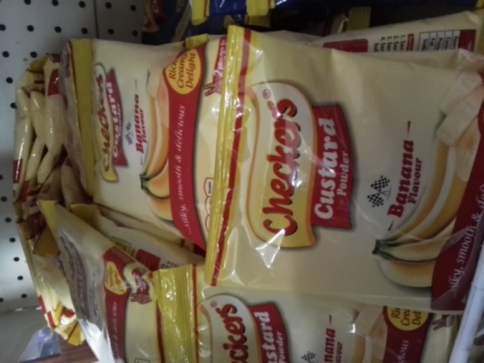 Checkers custard Banana Sachet 50g