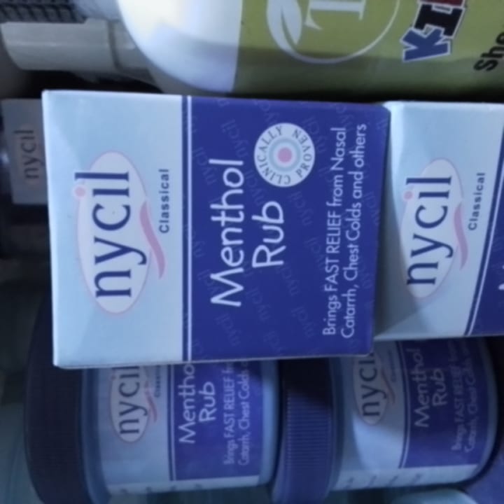 Nycil menthol rub