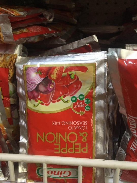 PEPPE AND ONION SACHET