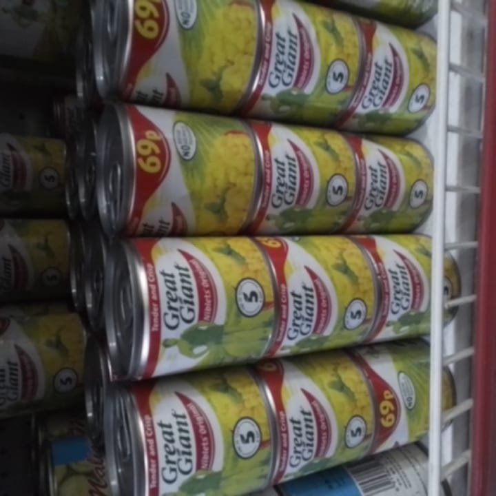 Great Giant sweet corn 184g