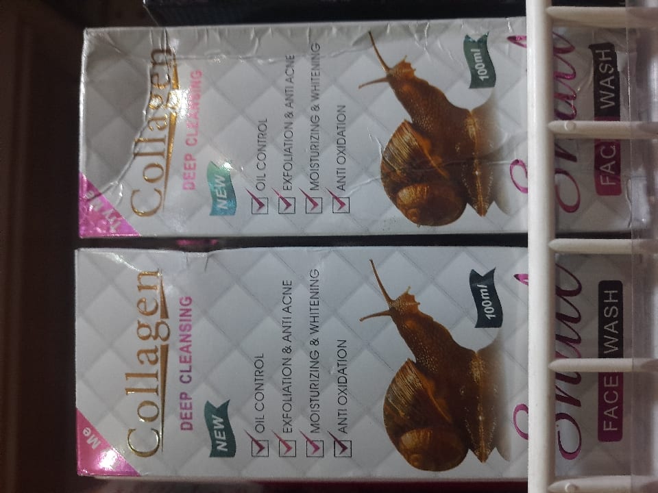 collagen snail face wash 100ml