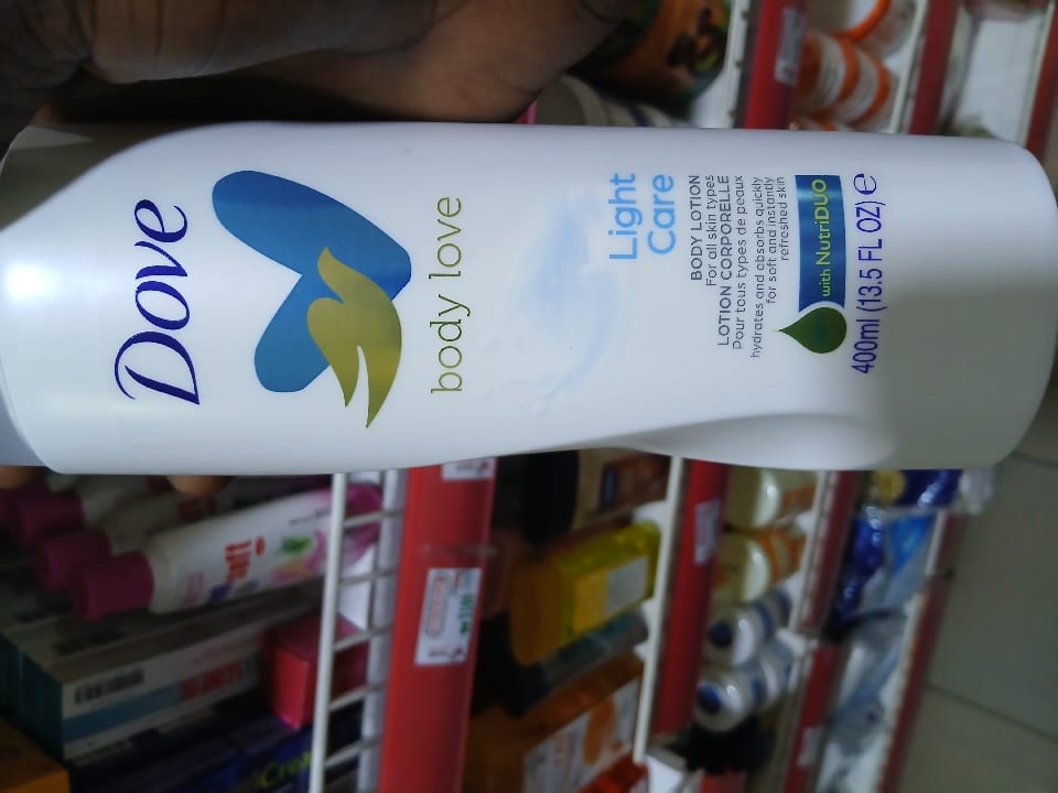 Dove body lotion 400ml