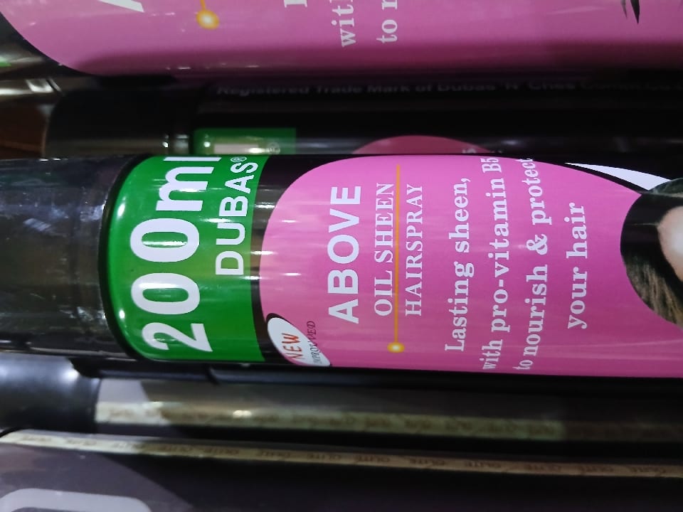 Above oilsheen hairspray 200ml