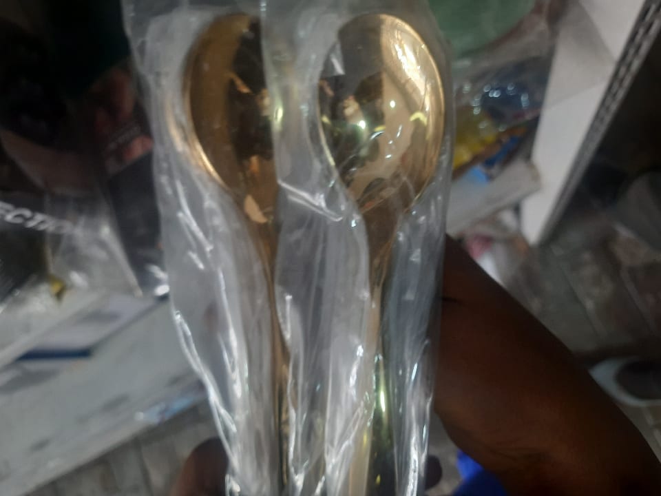 Golden spoon 6pcs
