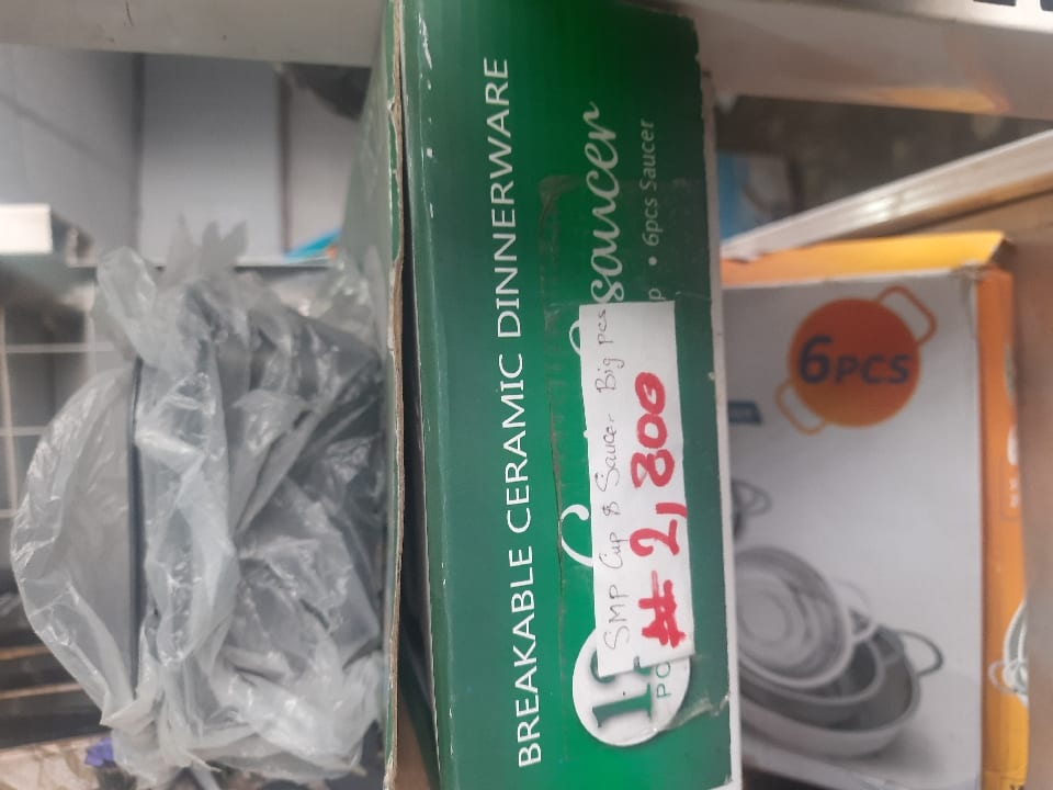 SMP cup and saucer big pcs