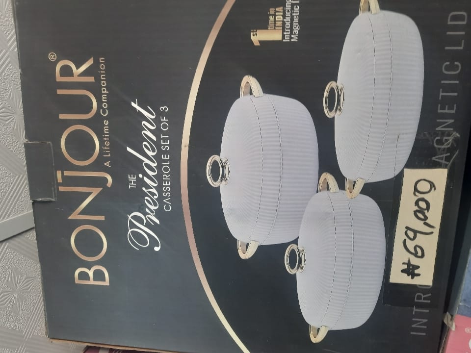 Bonjour casserole set of 3