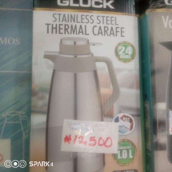 Gluck stainless Tea Flask 1L