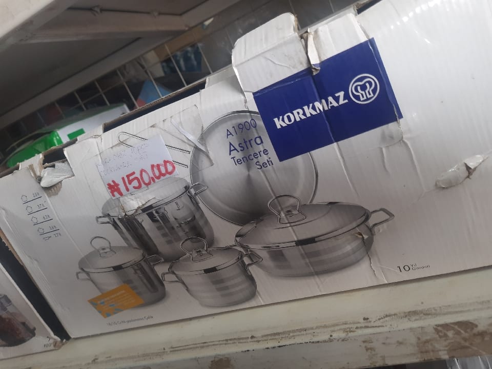korkmaz 10pcs cookware